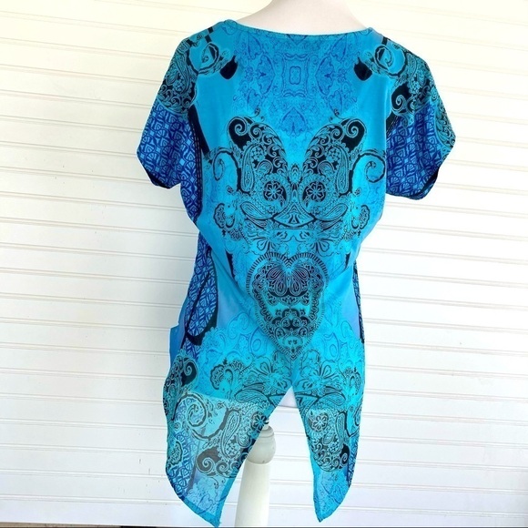 Butterfly blouse - Live & let live Size Small - Picture 3 of 8